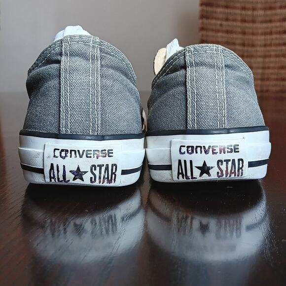 Coverse All-Star Low Canvas Sneakers Womens Size 7 Chuck Taylor Lace Up Shoes - Picture 7 of 10